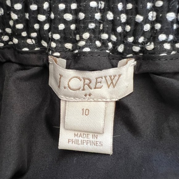 J.Crew Women's Size 10 Batik Print Pull-On Elastic Waist Sidewalk Mini Skirt - Picture 8 of 9